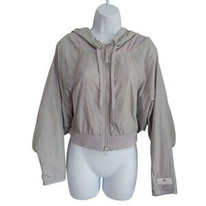 Adidas by Stella McCartney TrueNature Woven Bomber Cropped Jacket Sporty